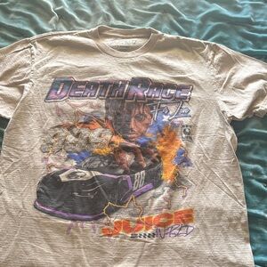 DeathRage Graphic Beige T-Shirt